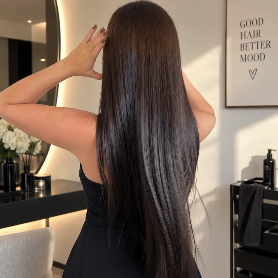 Hair extensions at Gloss Beauty