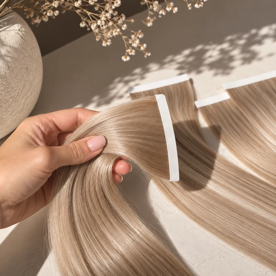 Premium Hair tape-in extension bundle