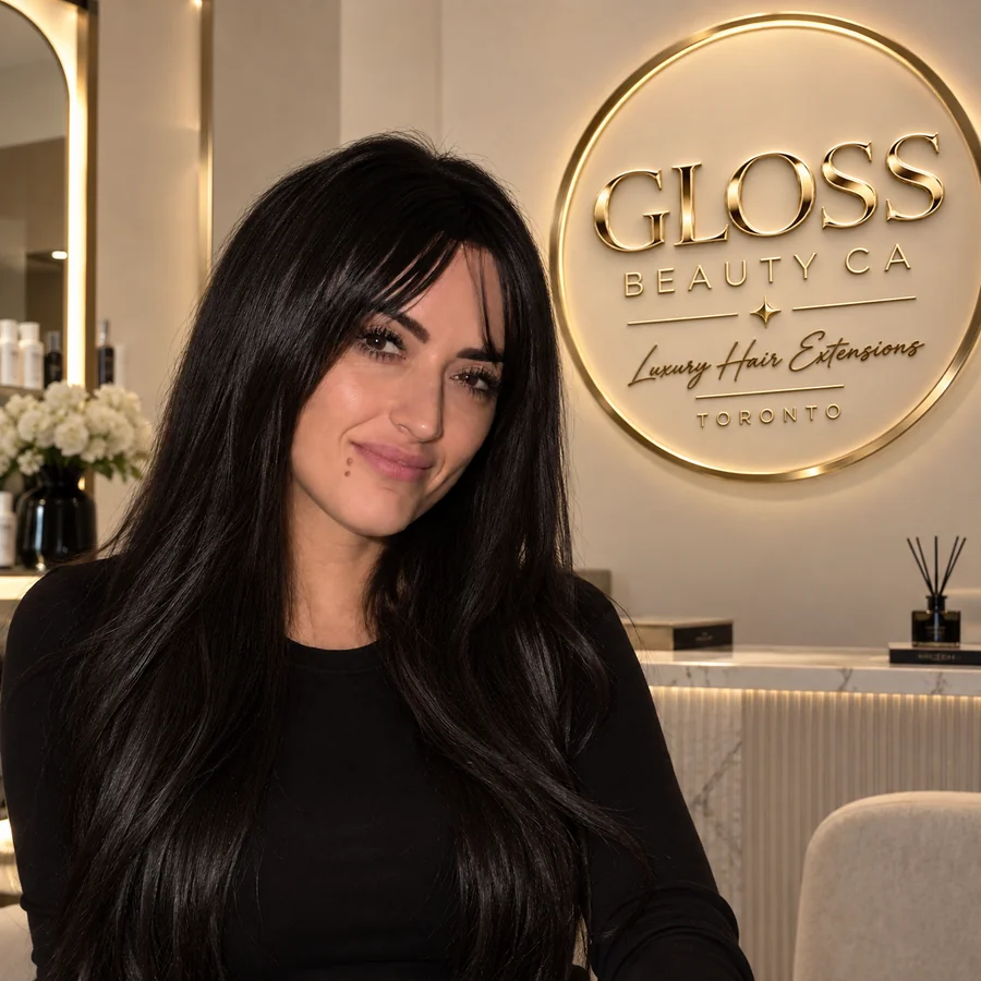 Tatiana, owner and master colorist at Gloss Beauty